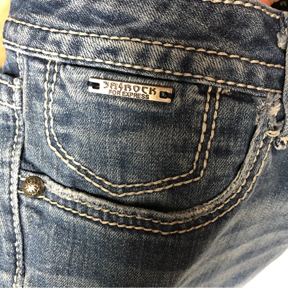Express Rerock Bootcut Jeans - Picture 6 of 9
